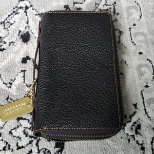 *last call* Coach double zip travel wallet